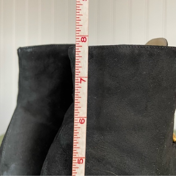 *Rare* Gucci Lace-Up Victorian/Witchy Vibe Boots in Black Suede *Italy* - Picture 5 of 16